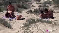 Beach dogging ainara has sex a peep freak and a duet join the recreation Porn Videos